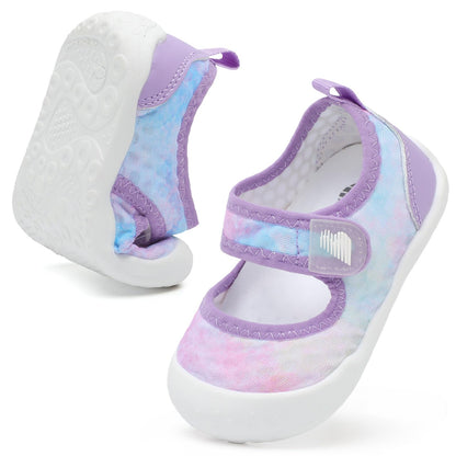 BARERUN Toddler Water Shoes Barefoot Water Shoes for Kids Baby Wide Aqua Socks with Arch Support Quick-Dry Breathable Boys Girls Sandals Walking Shoes for Beach Swim Pool Shoes