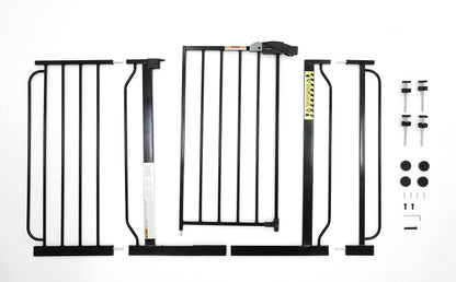 Regalo Easy Step 38.5-Inch Wide Walk Thru Baby Gate, Includes 6-Inch Extension Kit, Pressure Mount Kit, Wall Cups