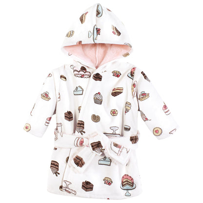 Hudson Baby Unisex Baby Mink with Faux Fur Lining Pool and Beach Robe Cover-ups