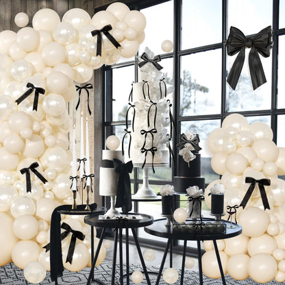 Dusty Pink Balloon Arch Kit 126 Pcs Pink and Sand White Balloon Arch Garland Kit Include Dusty Pink Sand White Balloons for Wedding Birthday Baby Shower Gender Reveal Decorations