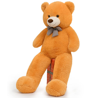 51 inch Big Teddy Bear Cute Giant Stuffed Animals Soft Plush Toy for Girlfriend Kids for Birthday Christmas Valentine's Day