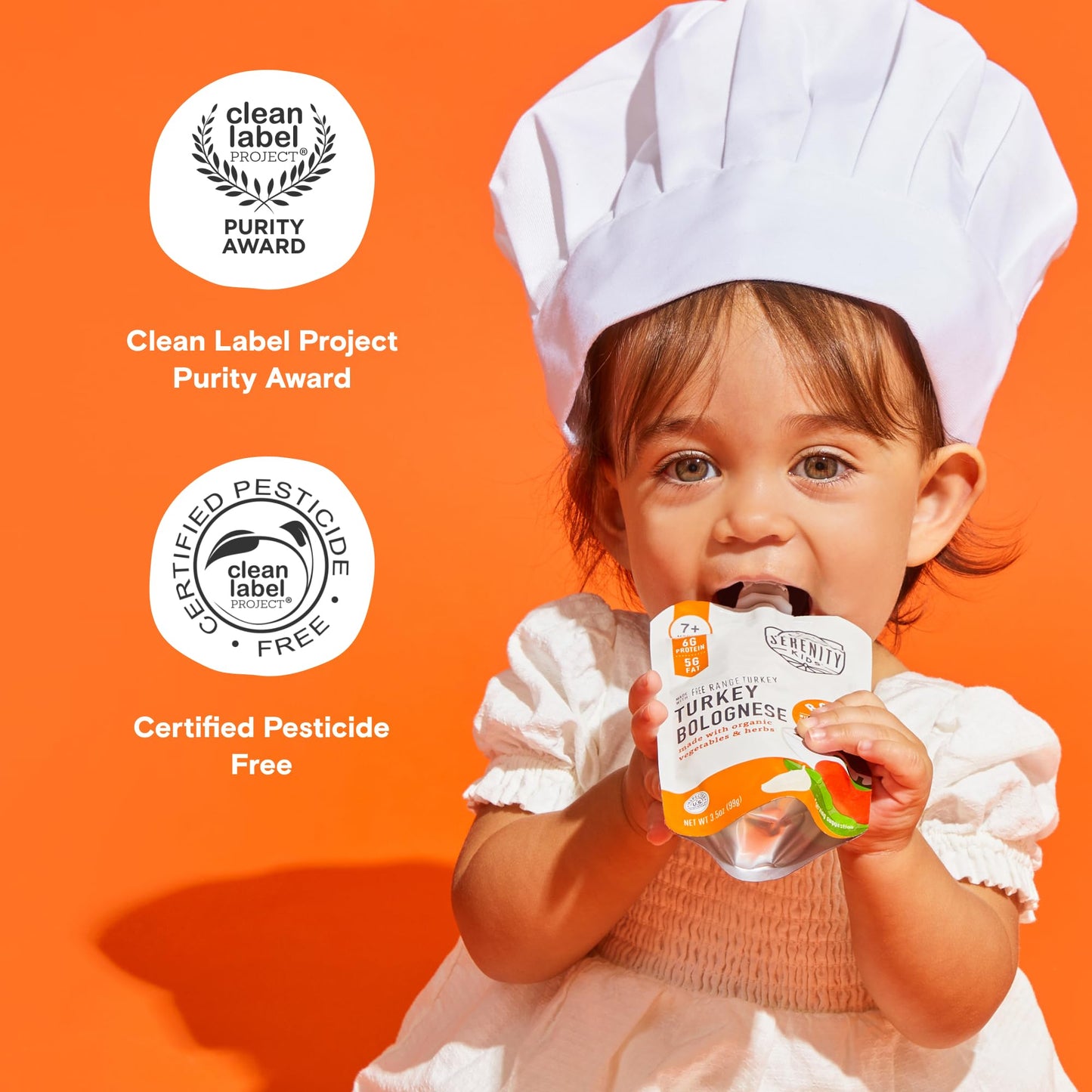 Serenity Kids 7+ Months Bone Broth Puree Made With Organic Veggies - Clean Label Project Purity Award Certified - 3.5 Ounce BPA-Free Pouch - Grass Fed Beef Pot Roast - 12 Count - Baby Food Pouch