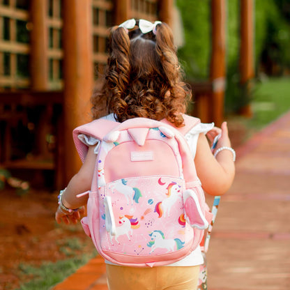mommore Toddler Backpack for Boys 2-4, 3D Cartoon Mini Kids Travel Bag, Small Baby Backpack with Toddler Leash, Chest Buckle, Water-Resistant Pre-K Schoolbag, Dinosaur