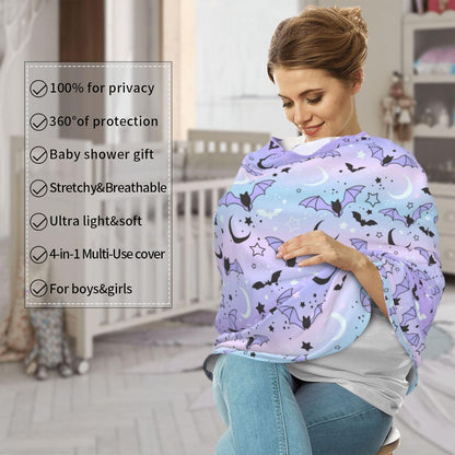 Cute Butterfly Baby Stuff Car Seat Covers Baby Multi-Use Car Seat Canopy Carrier Cover, Breathable Breastfeeding Cover Boys & Girls