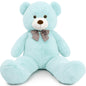MaoGoLan Giant Big Teddy Bear 4 Feet 47 inch Life Size Tan Plush Bear Brown Stuffed Animal for Children Boyfriend