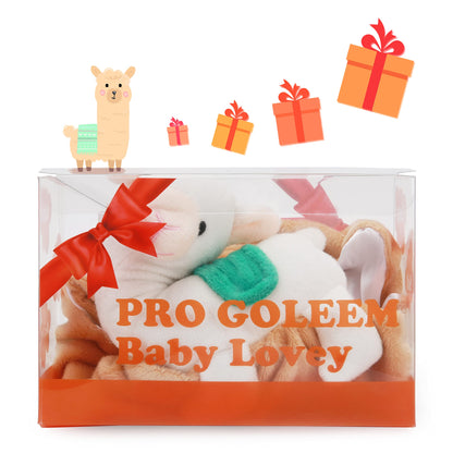 Pro Goleem Duck Security Blanket Soft Yellow Baby Lovey Unisex Lovie Baby Gifts for Newborn Toddler Snuggle Toy Stuffed Animal 16 Inch