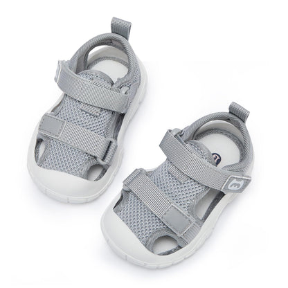 BMCiTYBM Baby Boy Girl Closed Toe Summer Sandals Lightweight Shoes Infant Non-Slip First Walking Sneakers 6 9 12 18 24 Months