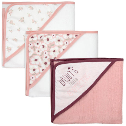 Hooded Baby Bath Towel and Washcloth 6 Piece Set for Newborns, Infants & Toddlers, Boys & Girls Baby Hooded Towels Set