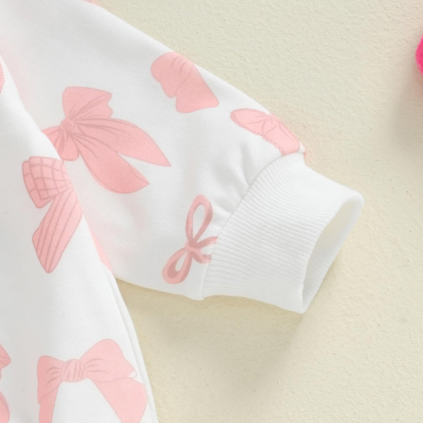 Mubineo Toddler Baby Girl Clothes Cute Long Sleeve Sweatshirt Sweatpant Outfits Fall Winter Tops Pant Outfit Sweatsuit