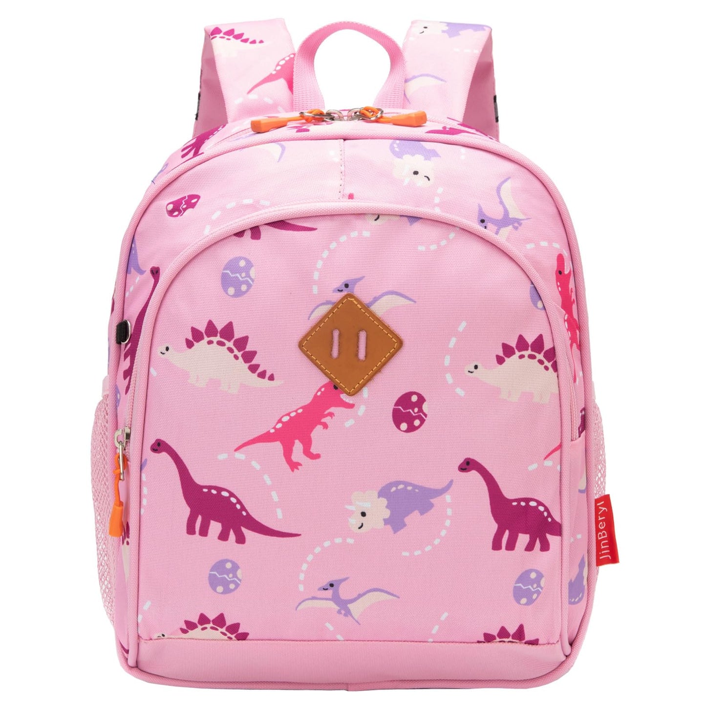 Toddler Backpack for Boys, 12 Inch Kids Dinosaur Backpack for Preschool or Kindergarten, Black