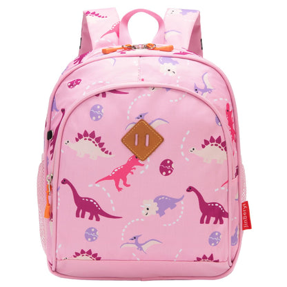 Toddler Backpack for Boys, 12 Inch Kids Dinosaur Backpack for Preschool or Kindergarten, Black