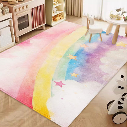 ABREEZE Kids Rug Play Mat Ultra Soft Rugs for Bedroom, 3.3'x5' Non Slip Cartoon Children Nursery Rug Area Rug Kids Carpet for Bedroom Decor Playroom Living Room