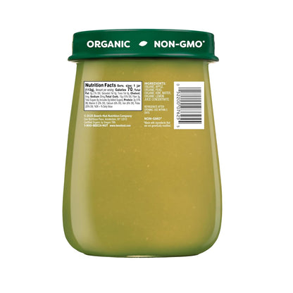 Beech-Nut Organics Stage 2 Organic Baby Food, Apple Pea & Kiwi, 4oz Jar (10 Pack)