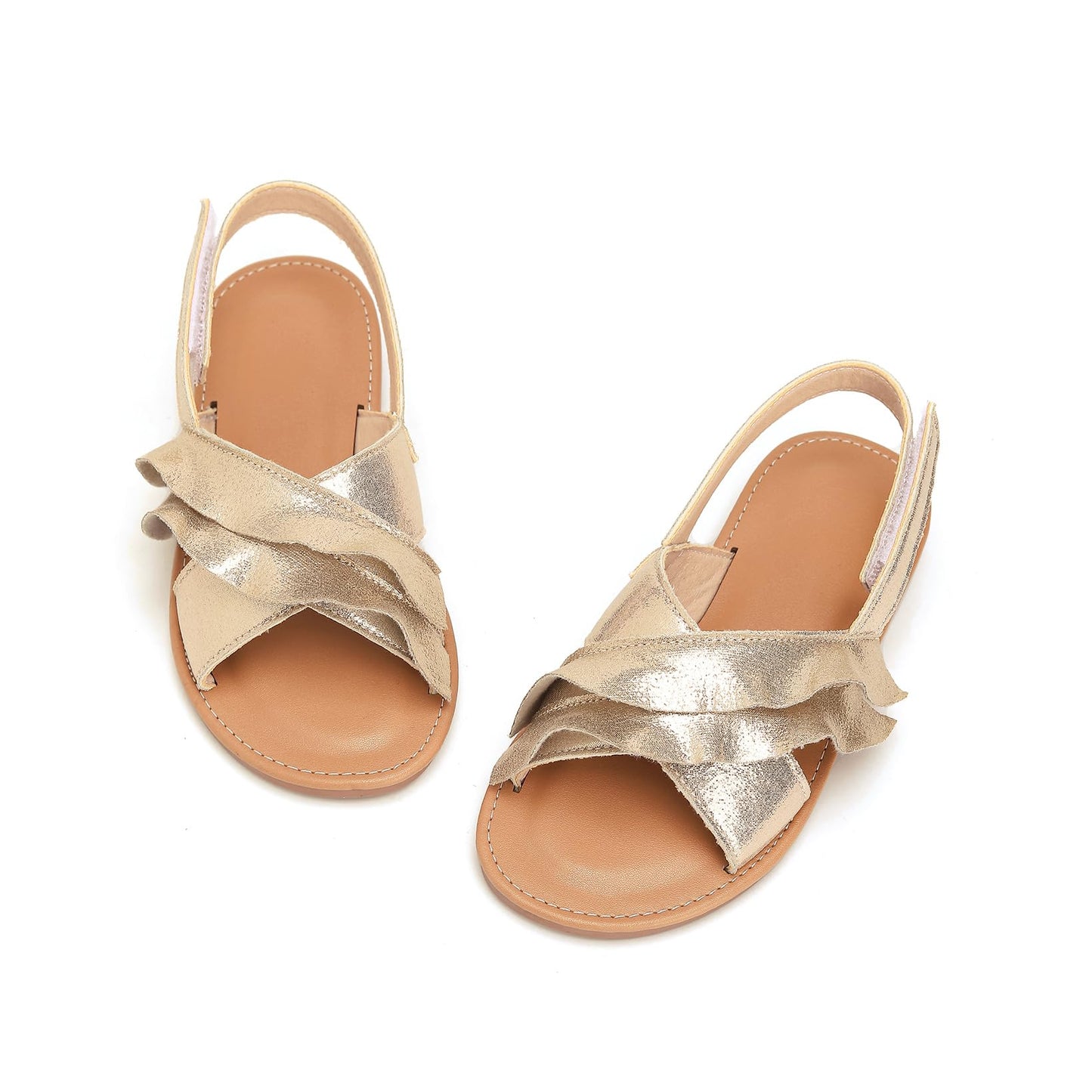 Toddler Girls Sandals Summer Flats Dress Shoes for Baby Little Kids Girl