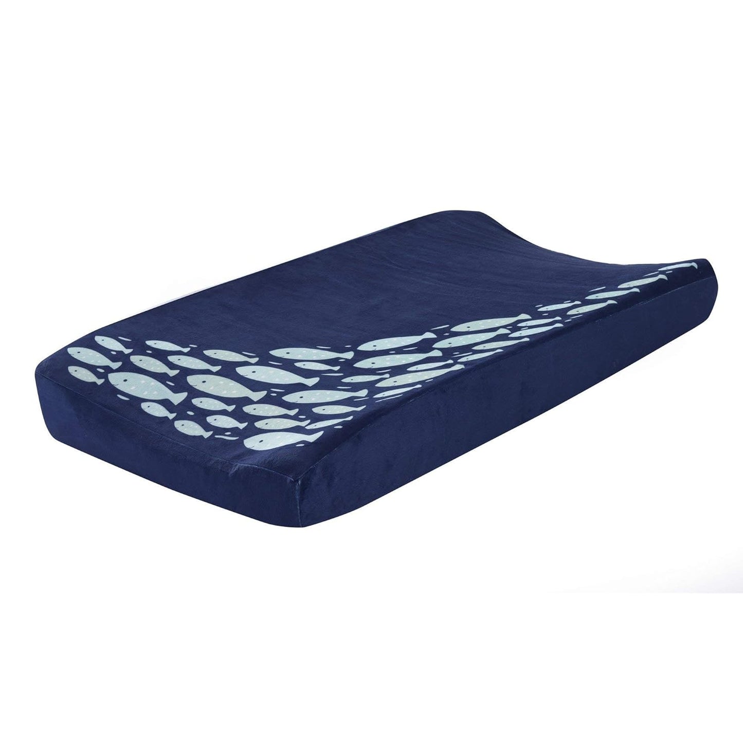 Lambs & Ivy Oceania 6-Piece Baby Crib Bedding Set - Blue Ocean, Nautical, Aquatic, Whale, Octopus Theme