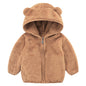 newborn boys girls 0-6 months winter jackets for baby coat warm flecee clothes
