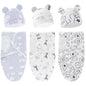 3-Pack Organic Baby Swaddle Sleep Sacks - Newborn Swaddle Sack - Baby Sleep Sack - Baby Swaddle Blanket Wrap…