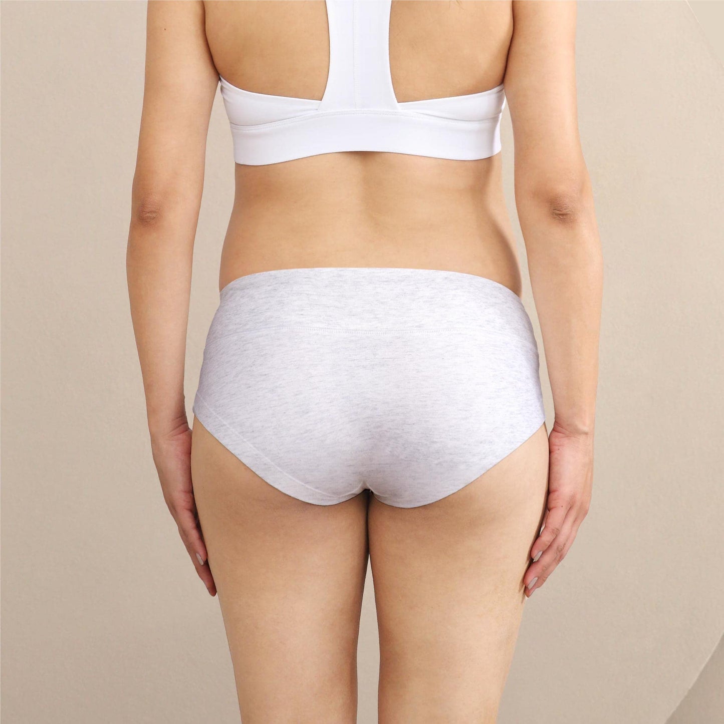 Intimate Portal Maternity Underwear Cotton Pregnancy Postpartum Panties Under the Bump Boyshort Briefs
