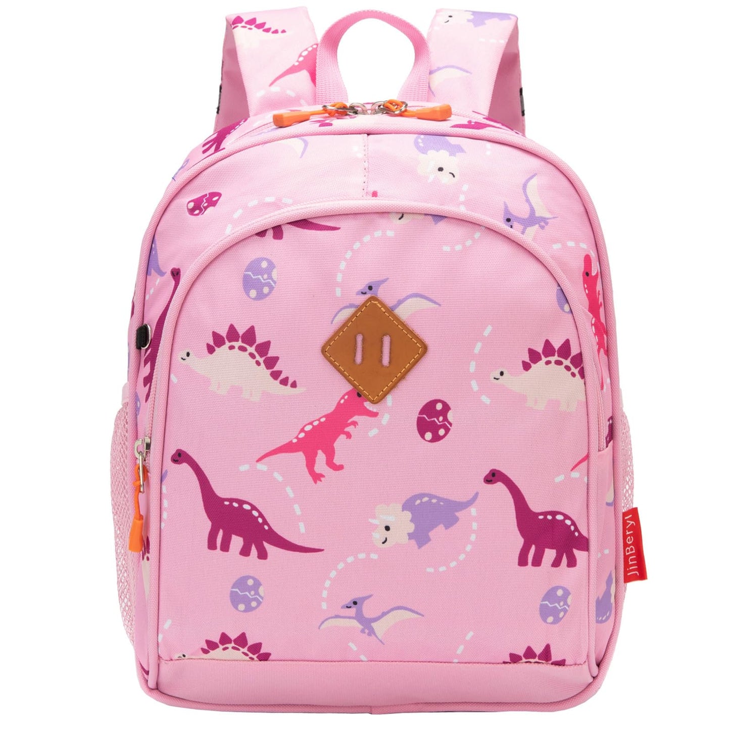 Toddler Backpack for Boys, 12 Inch Kids Dinosaur Backpack for Preschool or Kindergarten, Black