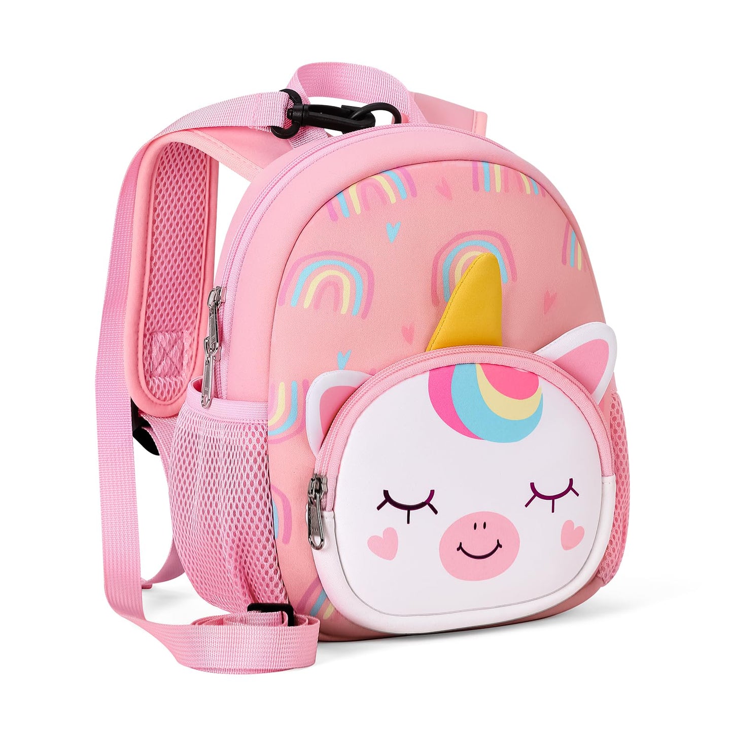 mibasies Toddler Backpacks for Girls 2-4: Baby Preschool Backpack - Kids Unicorn Backpack for Boys Girls - 12inch Mini School Bag