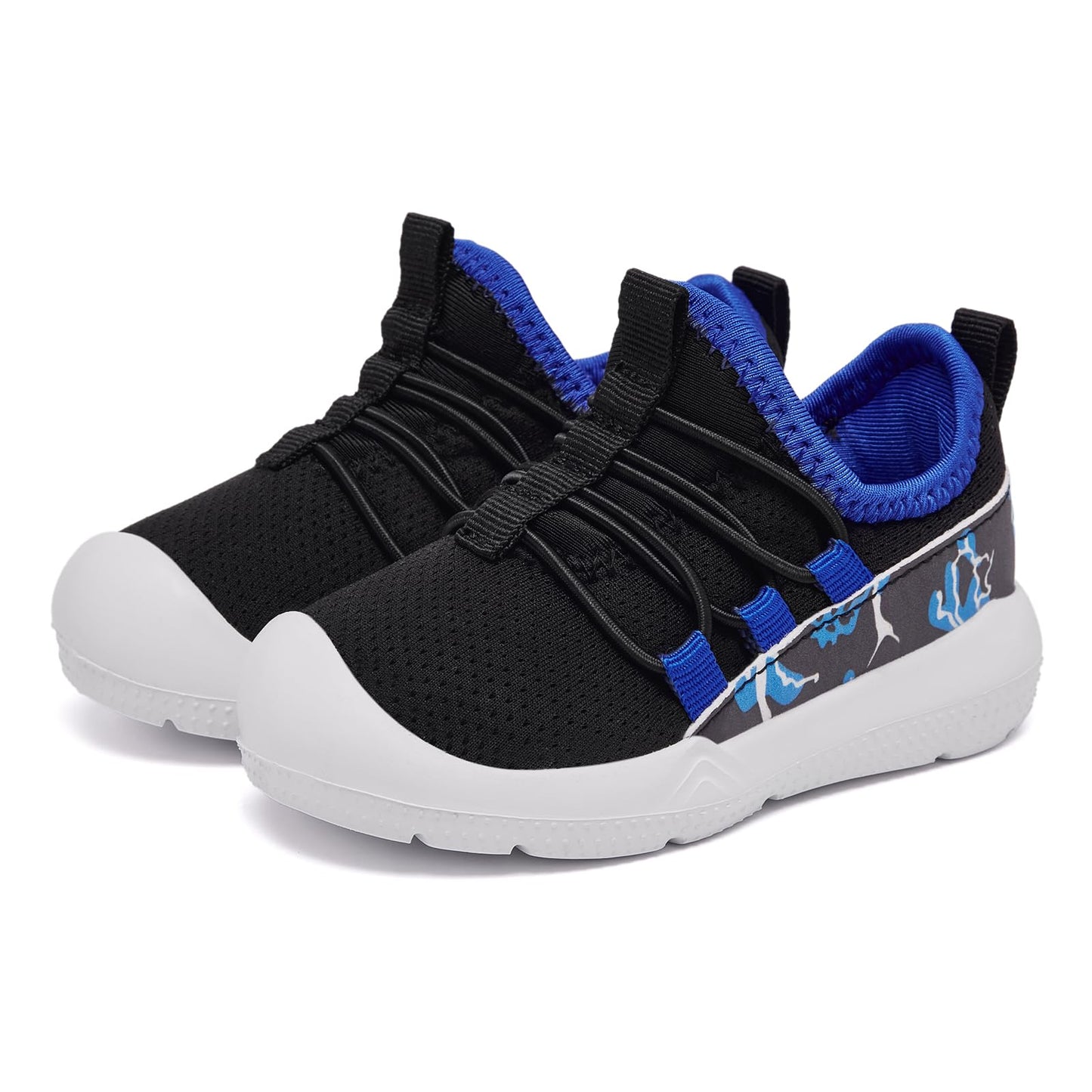 MORENDL Toddler Sneakers Infant Baby Walking Shoes Girl Boy Tennis Lightweight Slip On Shoes