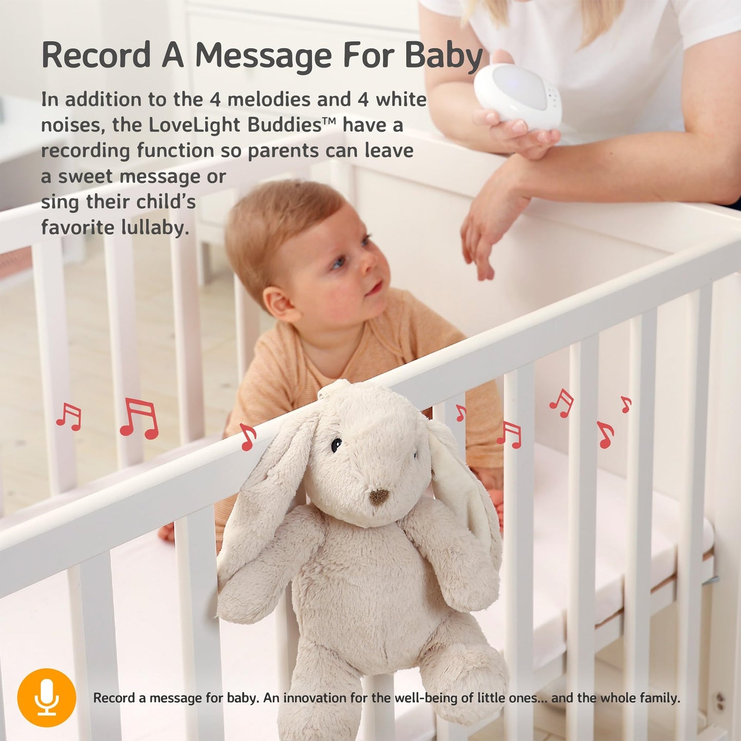 Cloud b Sound Machine with White Noise Soothing Sounds | Cuddly Stuffed Animal & Nomadic Nightlight | Record Parent Voice | Adjustable Settings & Auto-Shutoff | LoveLight™ Buddies - Drake The Dragon™