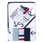 Baby Hooded Towel and Washcloth Set for Infants, Boys and Girls 6-12 Months (Mommy's Mermaid)