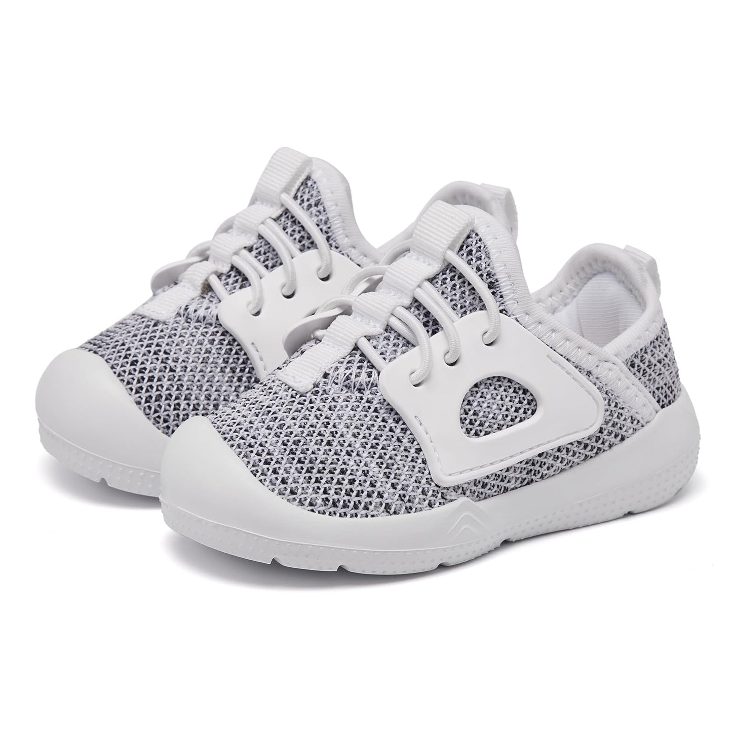 MORENDL Toddler Sneakers Infant Baby Walking Shoes Girl Boy Tennis Lightweight Slip On Shoes