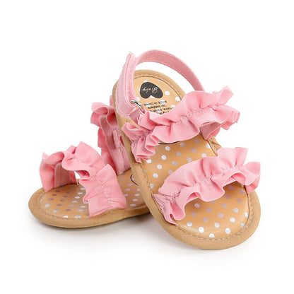 Infant Baby Girls Boys Summer Sandals Premium Unisex Non Slip Rubber Soft Sole Breathable Toddler First Walker Outdoor Beach Shoes