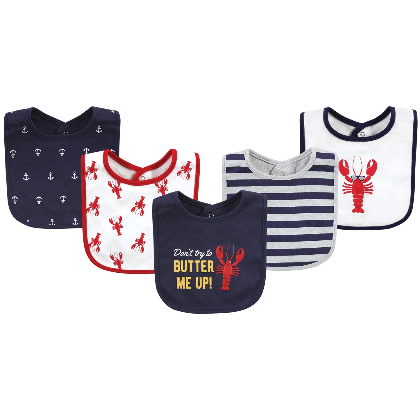 Hudson Baby Unisex BabyCotton Bibs