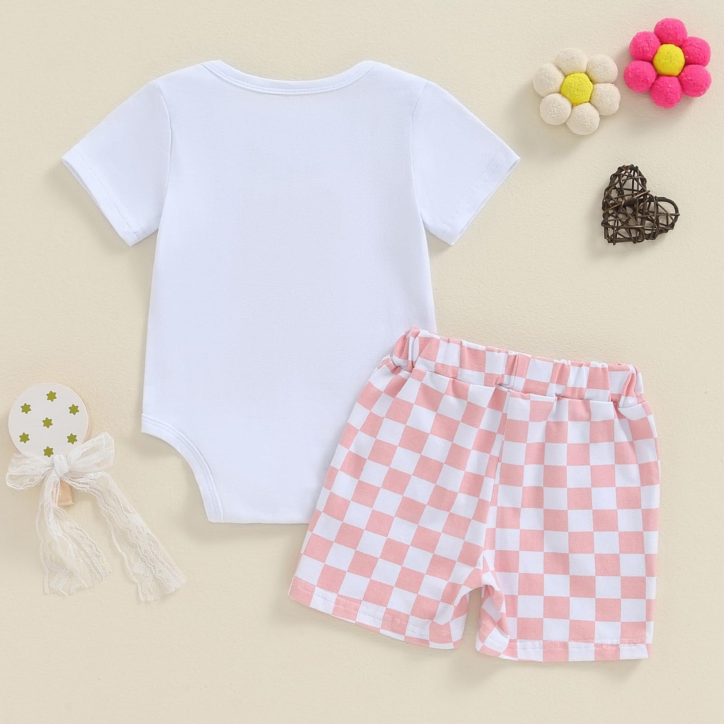 Toddler Baby Boy Summer Clothes Letter Short Sleeve T Shirt/Romper Casual Shorts Set Brother Matching Outfits