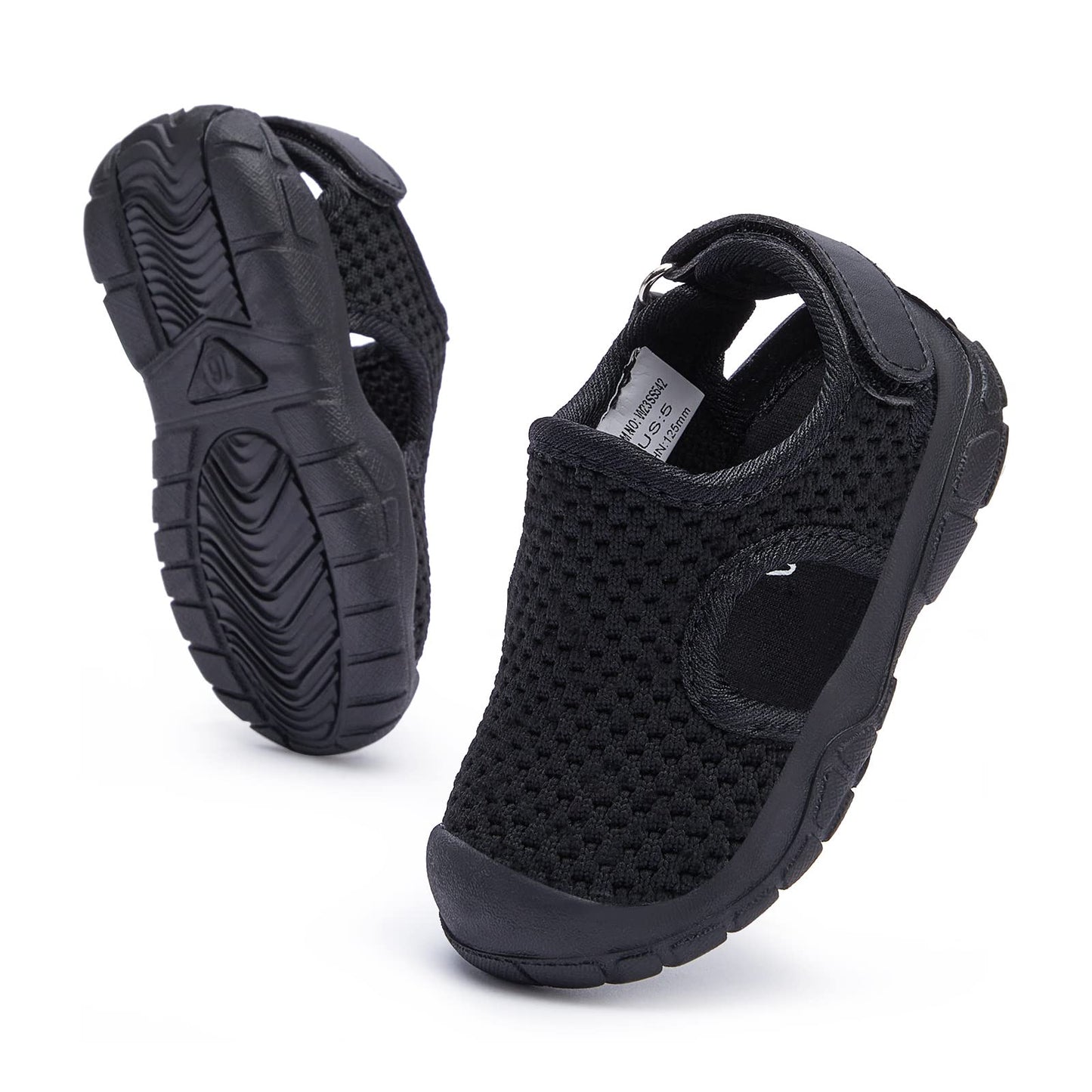 BMCiTYBM Baby Boy Girl Closed Toe Summer Sandals Lightweight Shoes Infant Non-Slip First Walking Sneakers 6 9 12 18 24 Months