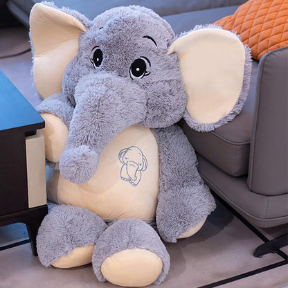 Giant Elephant Stuffed Animal 39'', Large Plush Toy, Soft Huggable Cute Elephant Plush for Girls, Boys, Kids, Babies - Gifts for Birthday, Mother's Day, Christmas