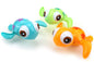 DUCKBOXX XX Wind-up Swimming Sea Turtles Bath Toy, No Battery Mold-Free Anti-Rust Interactive Montessori Toy for Kids 18M+ (Blue)