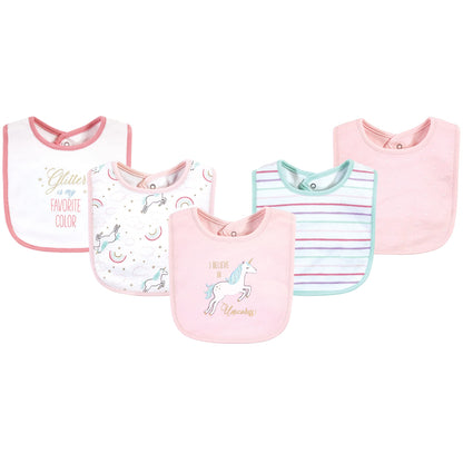 Hudson Baby Unisex BabyCotton Bibs