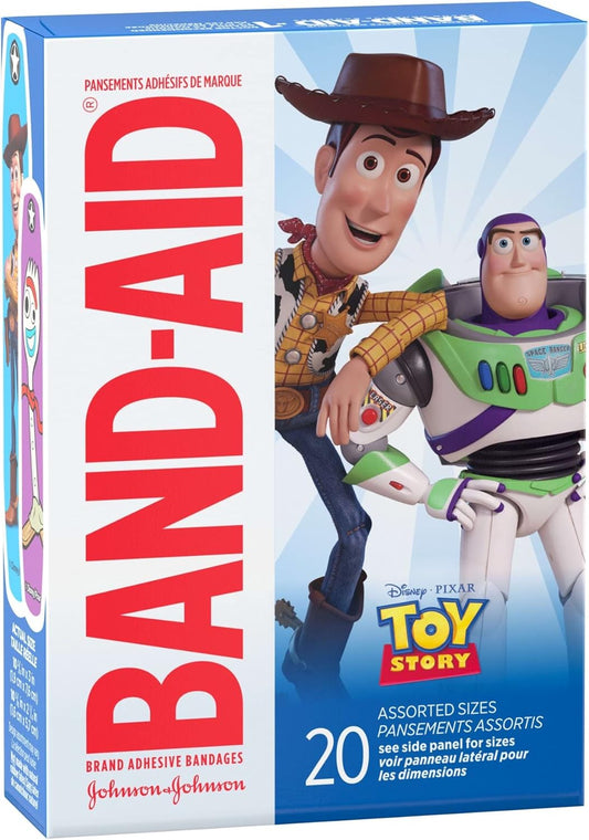 Band-Aid Disney/Pixar Toy Story 4 Assorted Sizes Adhesive Bandages (Pack of 2)