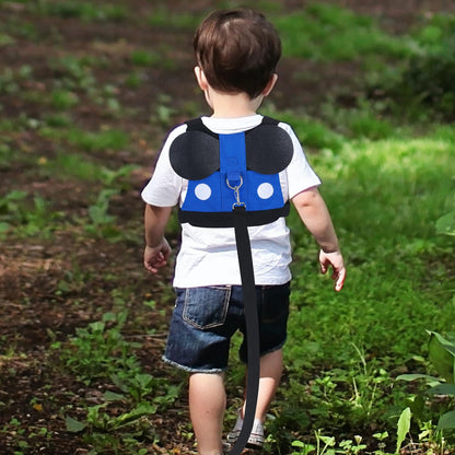 Accmor Toddler Leash Harness, Child Harness Baby Leash + Anti-Lost Wrist Link, Cute Kids Harness with Walking Strap Tether Belt for 1-5 Years Boys and Girls to Zoo or Mall