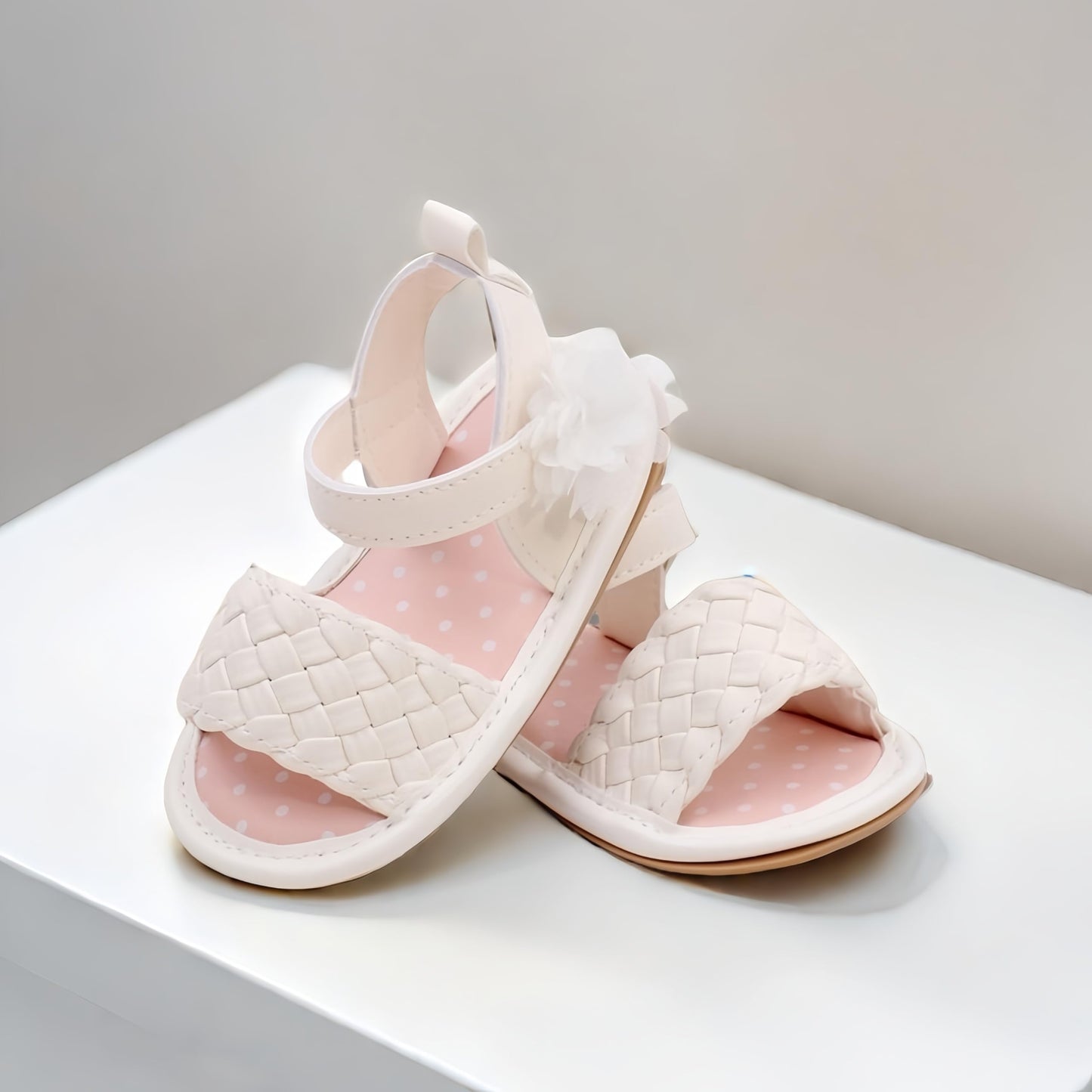 Infant Boys Girls Sandals, Summer Baby Rubber Soles Non-Slip PU Leather Sandals, Newborn Toddler Prewalker First Walking Beach Outdoor Shoes,Infant Toddler Unisex Summer Shoes for babies