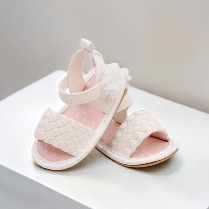 Infant Boys Girls Sandals, Summer Baby Rubber Soles Non-Slip PU Leather Sandals, Newborn Toddler Prewalker First Walking Beach Outdoor Shoes,Infant Toddler Unisex Summer Shoes for babies