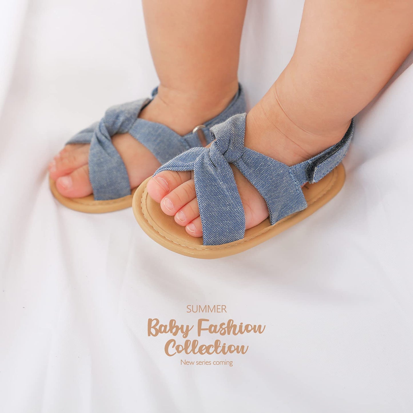 Infant Baby Girls Boys Summer Sandals Premium Unisex Non Slip Rubber Soft Sole Breathable Toddler First Walker Outdoor Beach Shoes