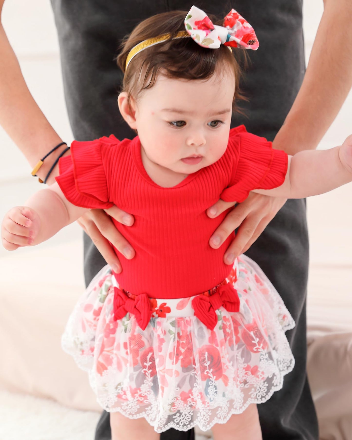 Mioglrie Preemie Clothes Girl Newborn Girl Outfits Infant Baby Girl Clothes Summer Romper Dress Shorts Set