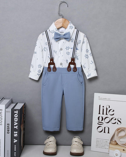 SANMIO Baby Boy Clothes 0-24M Baby Boy Suits 4pcs Baby Boys Baptism Easter Outfits Baby Christmas Clothes