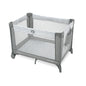 Graco On The Go Zip Pack ‘n Play Playard, Folding Playpen with Bassinet, Portable Crib, Reeves