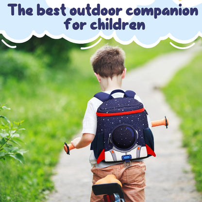 yisibo Rocket Toddler Backpack with Leash,3-6 Years Anti-lost Kids Backpack,Children Backpack for boys girls
