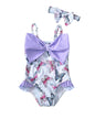 Mioglrie Toddler Baby Girl Swimsuit Infant Bathing Suits Summer Beach Swim Suit Newborn One Piece Swimwear for Girls