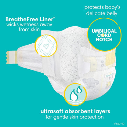 Pampers Baby Diapers - Swaddlers - Size 1, 198 Count, Ultra Absorbent Disposable Infant Diaper