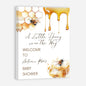 Personalized A Little Snowflake Is On The Way Welcome Sign, Pink, Girl, Winter Baby Shower Canvas