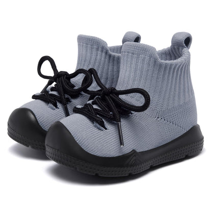 MORENDL Baby Sock Shoes Toddler Sneakers Infant Tennis Slip On Walking Shoes Boys & Girls Non-Slip Slippers