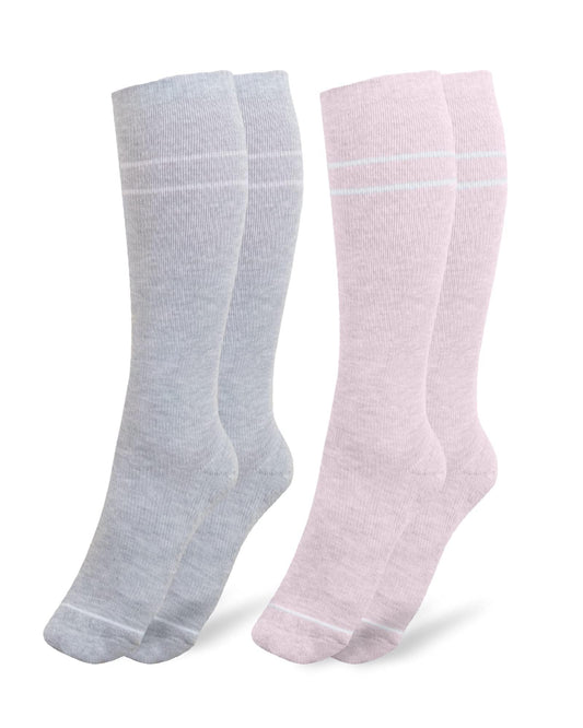 Kindred Bravely Compression Socks 2-Pack | Graduated Compression Socks for Circulation Pregnancy Travel
