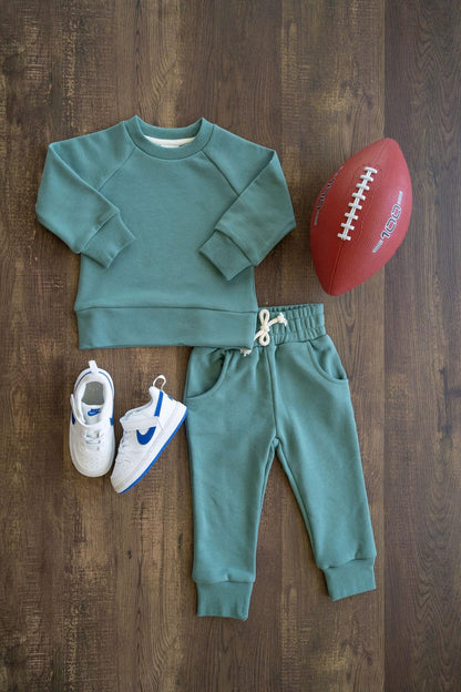 Fall Outfits for Kids and Toddler | Long Sleeve Top and Long Pants Set Baby Sweatsuits
